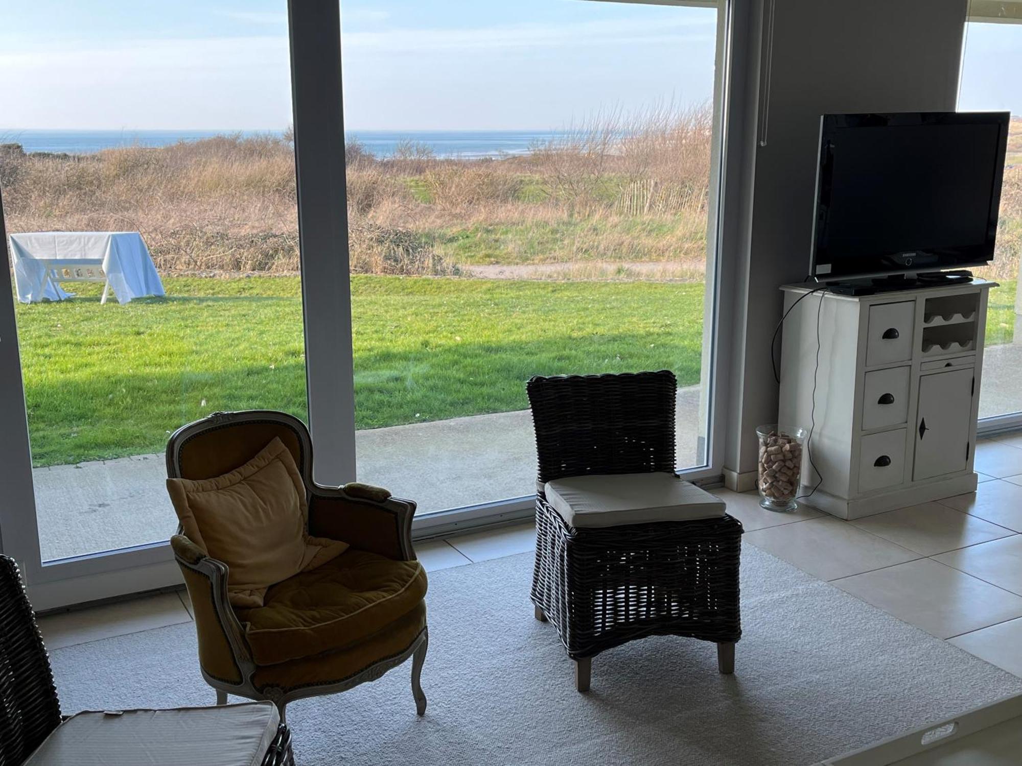 Apartamento Vue Sur Mer, Dunes Et Golf Wimereux Exterior foto